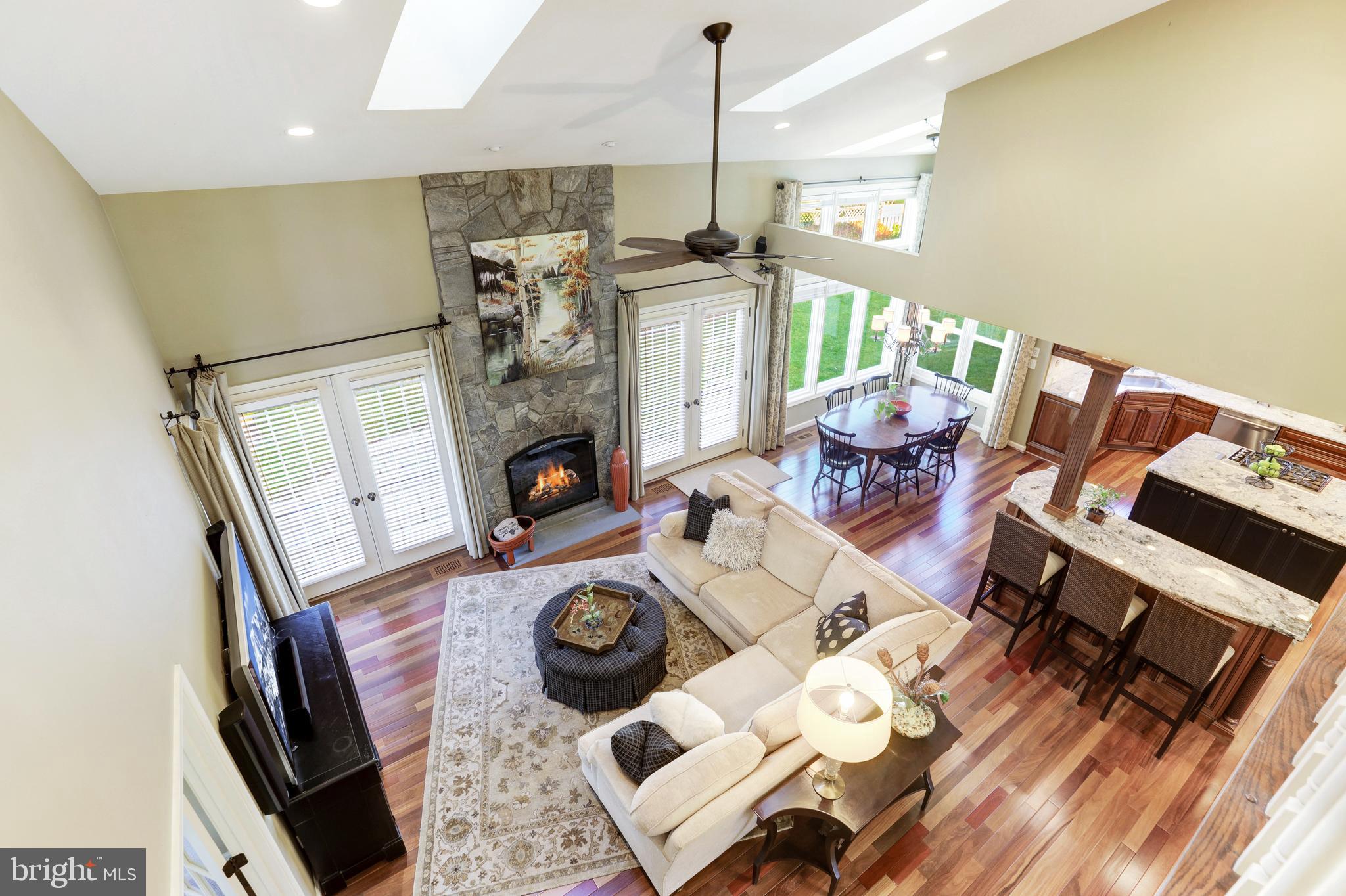 13304 Scotsmore Way Herndon, VA 20171 - Photo 23 of 56 Second Story View of Famiyl Room