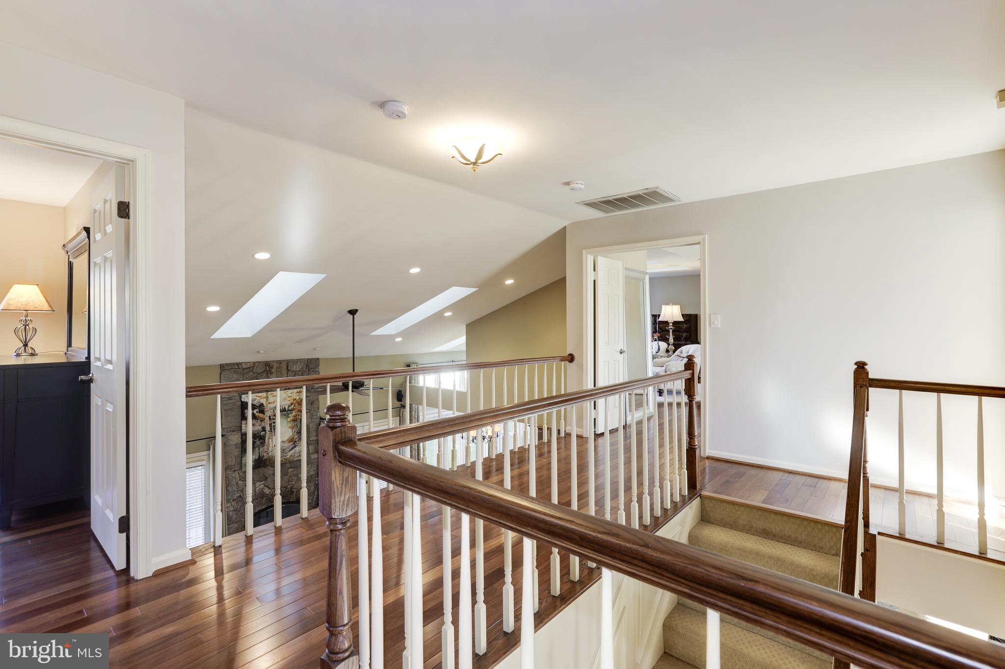 13304 Scotsmore Way Herndon, VA 20171 - Photo 24 of 56 Upper Level Teak Hardwood Floors