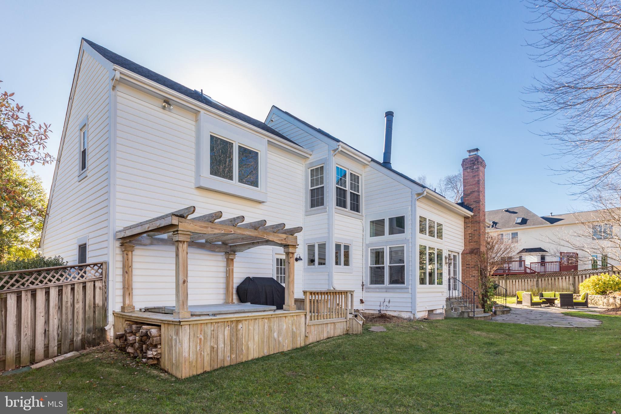 13304 Scotsmore Way Herndon, VA 20171 - Photo 55 of 56 Rear of Home