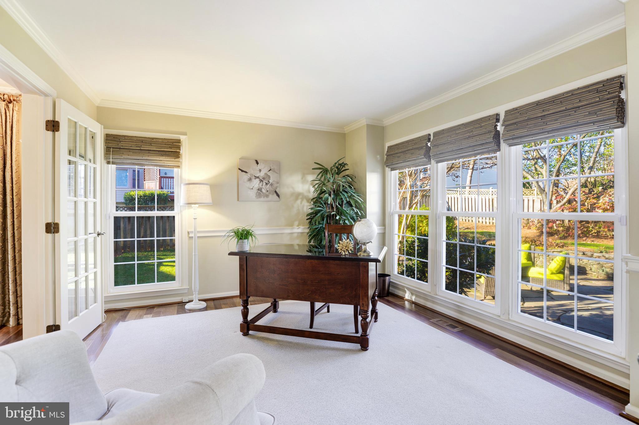 13304 Scotsmore Way Herndon, VA 20171 - Photo 9 of 56 Glass French Doors on Both Entrances