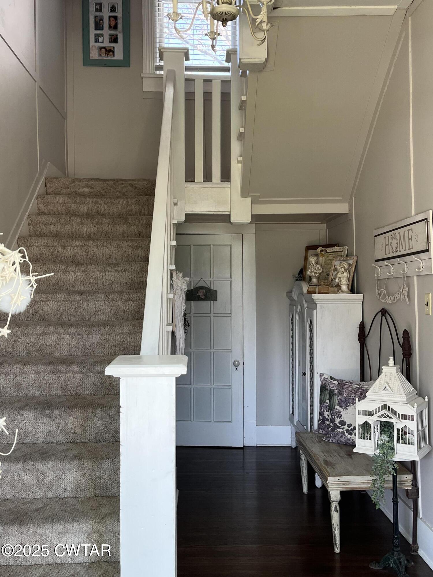 117 South Main Street Gibson, TN 38343 - Photo 24 of 40 a view of entryway and hall with wooden floor
