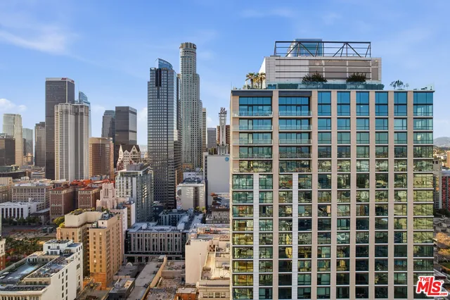 a view of a city with buildings