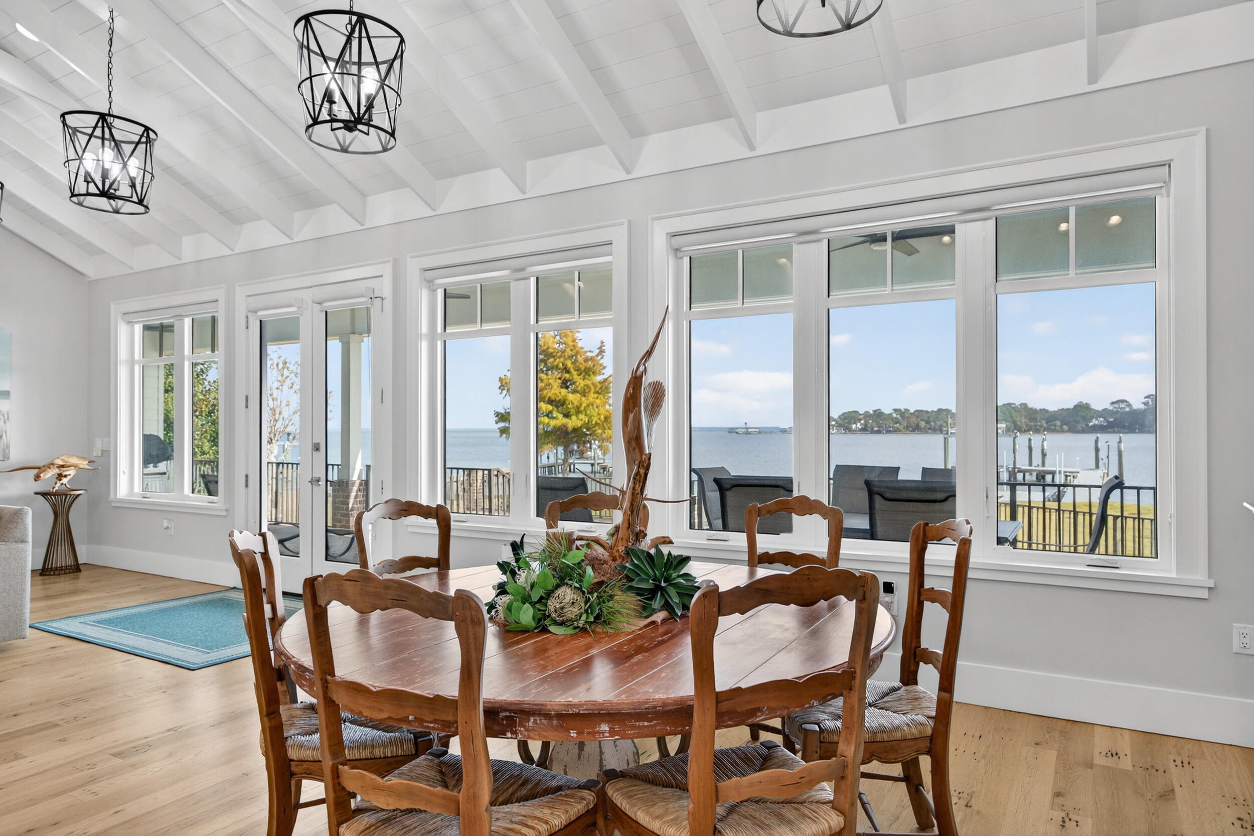 901 Peacock's Point Drive Destin, FL 32541 - Photo 16 of 64 a view of a dining room with furniture window and outside view
