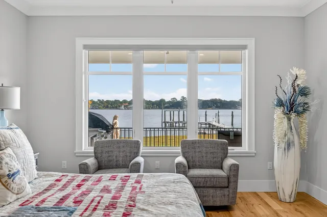 a view of a ocean from a balcony