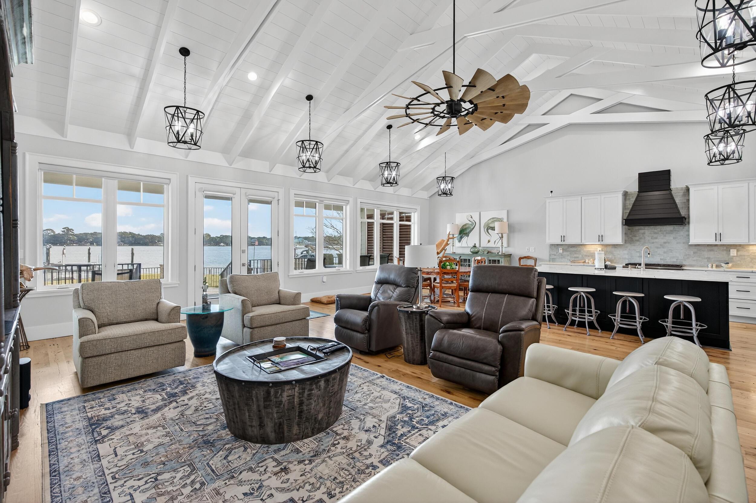901 Peacock's Point Drive Destin, FL 32541 - Photo 3 of 64 a living room with furniture and a chandelier