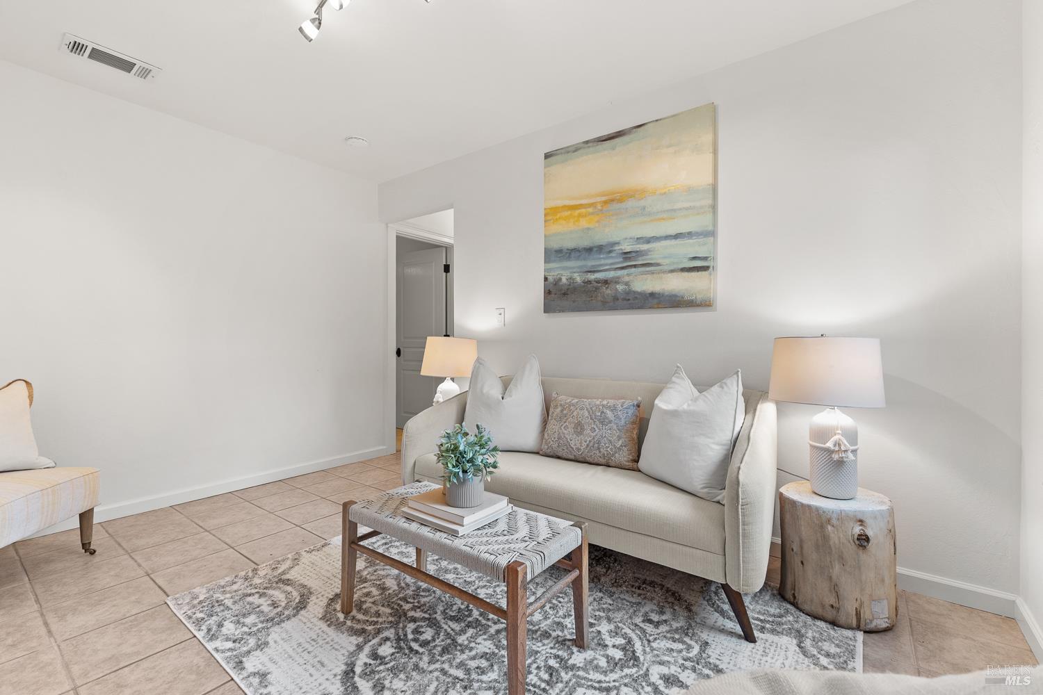 1636 Milton Road Napa, CA 94559 - Photo 23 of 66 Lower level sitting room or home office with a large closet.