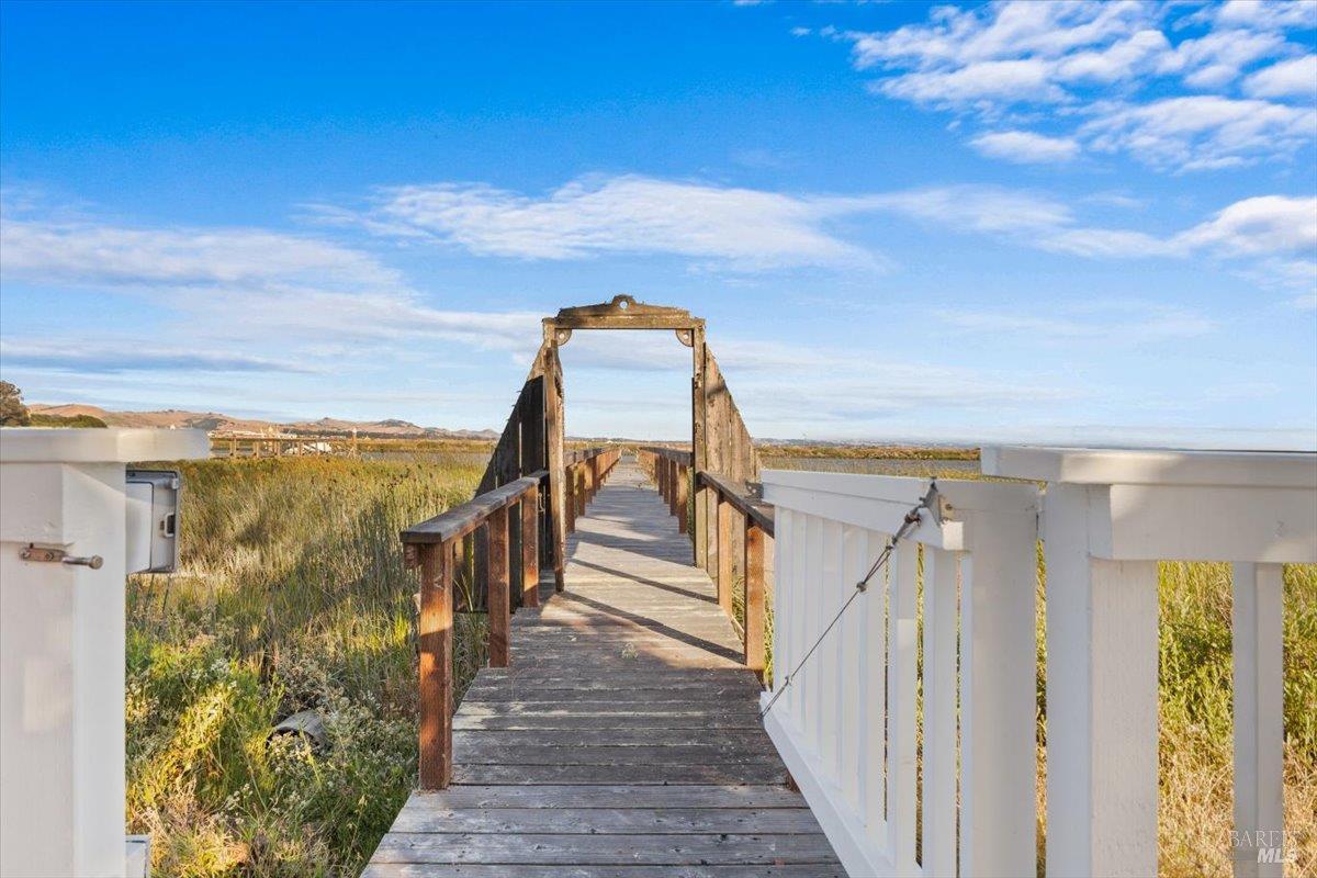 1636 Milton Road Napa, CA 94559 - Photo 66 of 66 Gangway to private Napa River dock