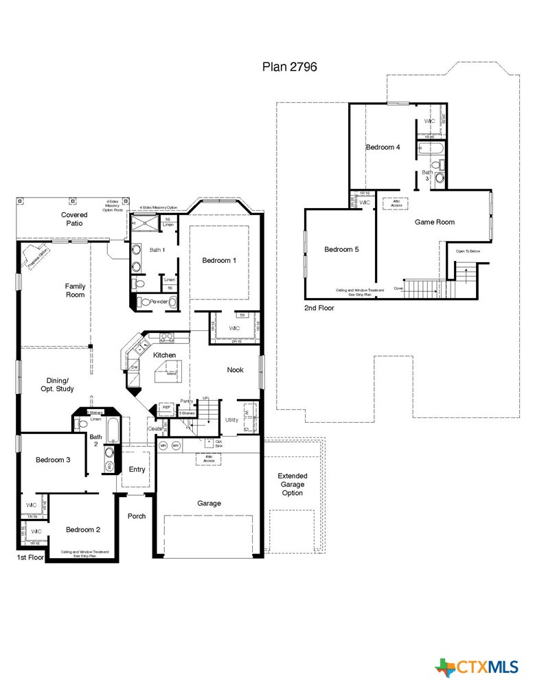 14096 Carsten Loop Salado, TX 76571 - Photo 2 of 32 a picture of floor plan