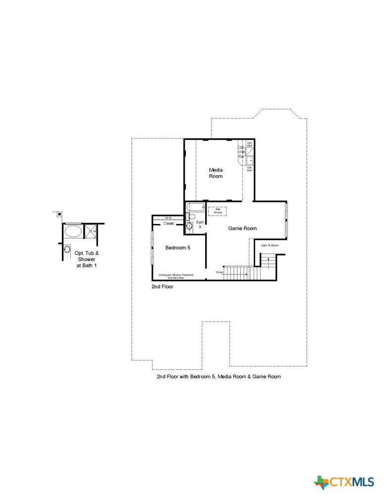 14096 Carsten Loop Salado, TX 76571 - Photo 3 of 32 a picture of floor plan