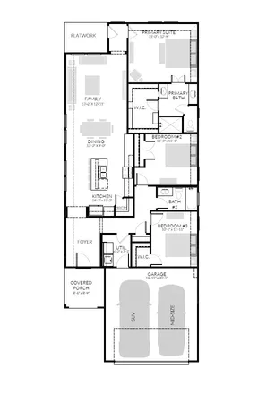 a picture of a floor plan