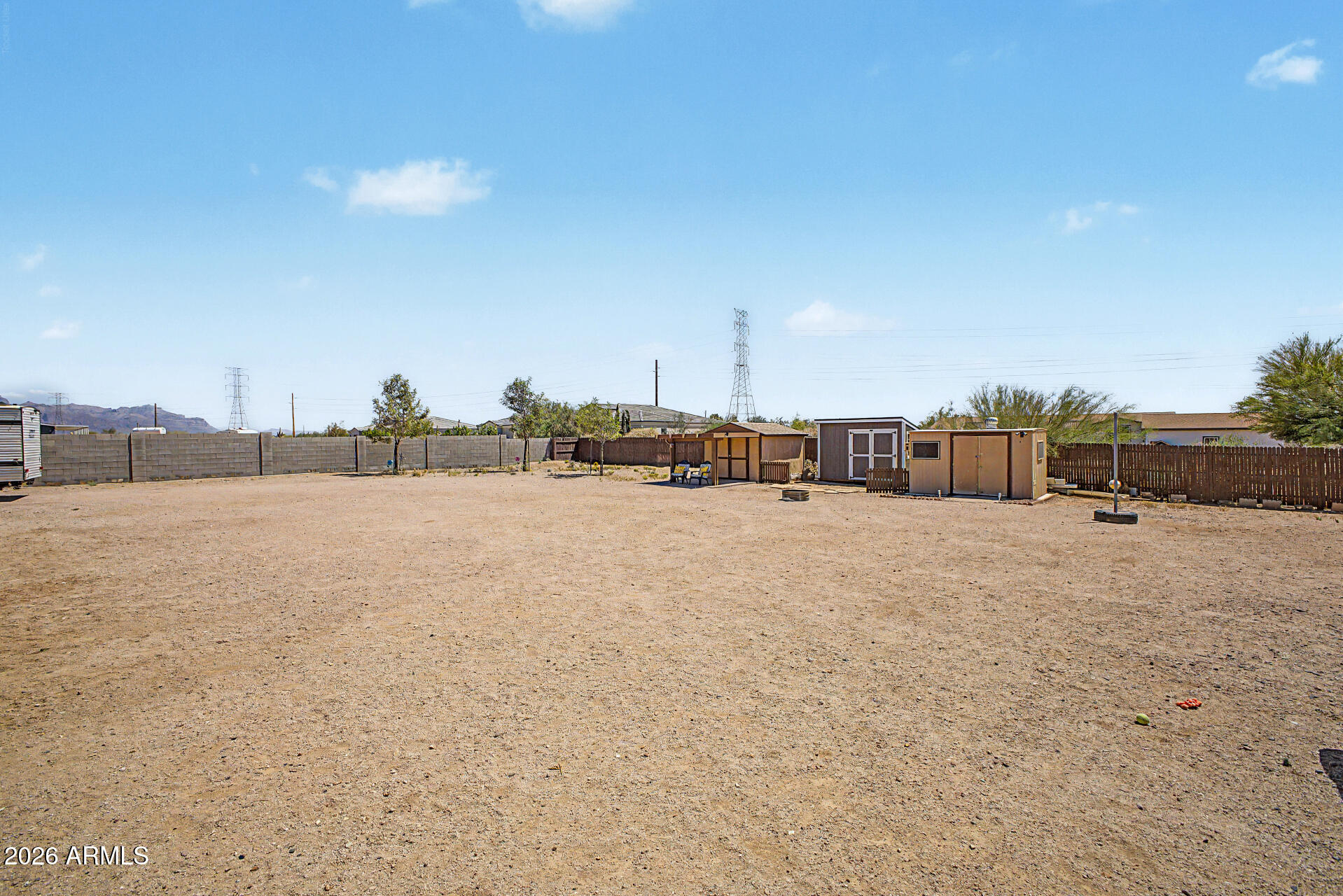 9815 East Brown Road Mesa, AZ 85207 - Photo 28 of 31 Back of Lot