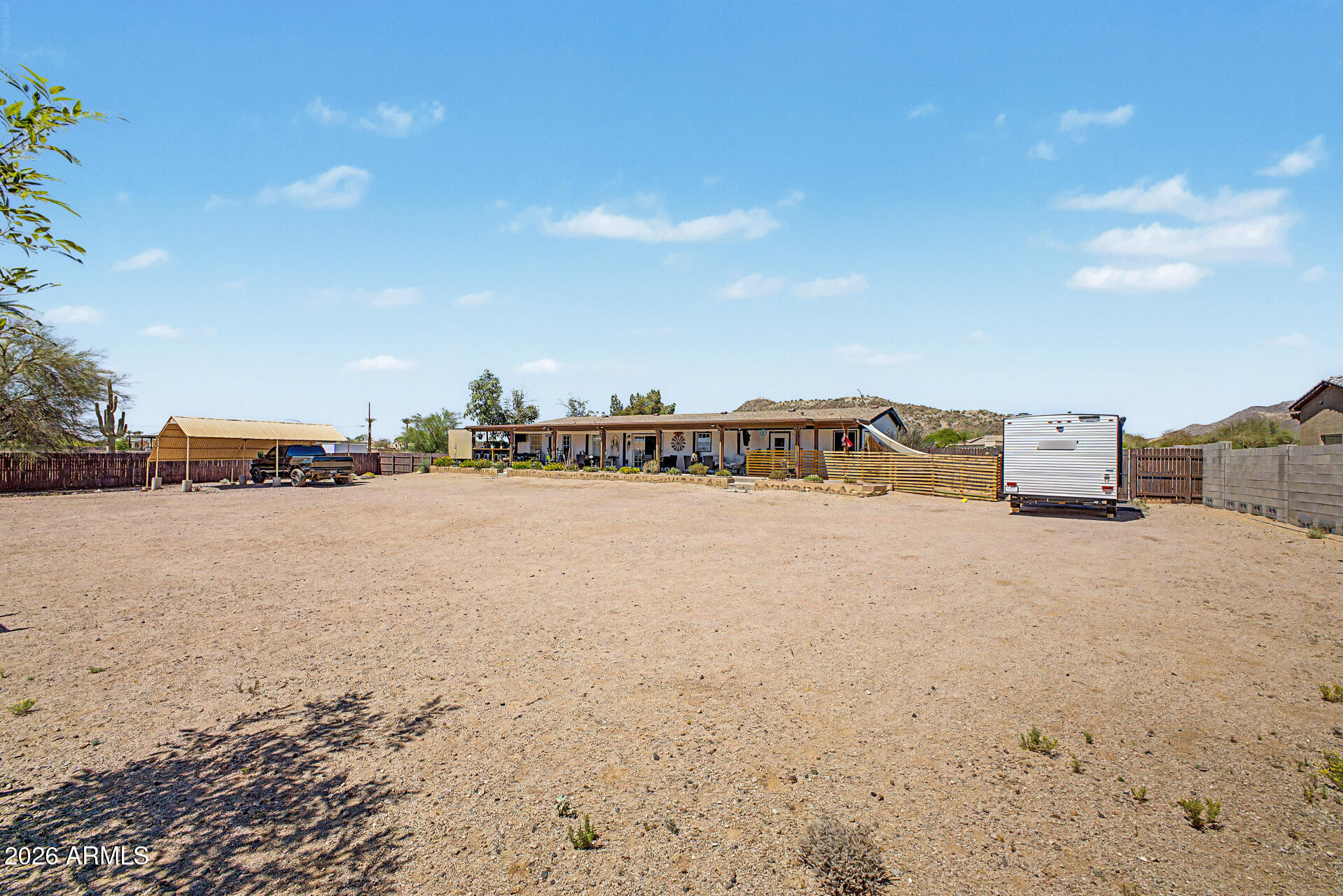 9815 East Brown Road Mesa, AZ 85207 - Photo 30 of 31 Back of Lot