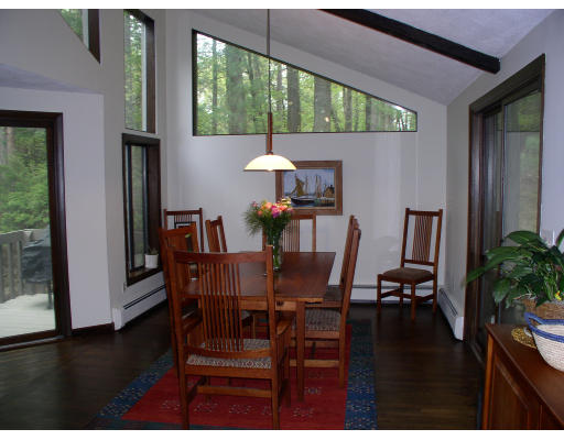 49 Campbell Road Wayland, MA 01778 - Photo 4 of 15 a view of a dining room with furniture window and outside view