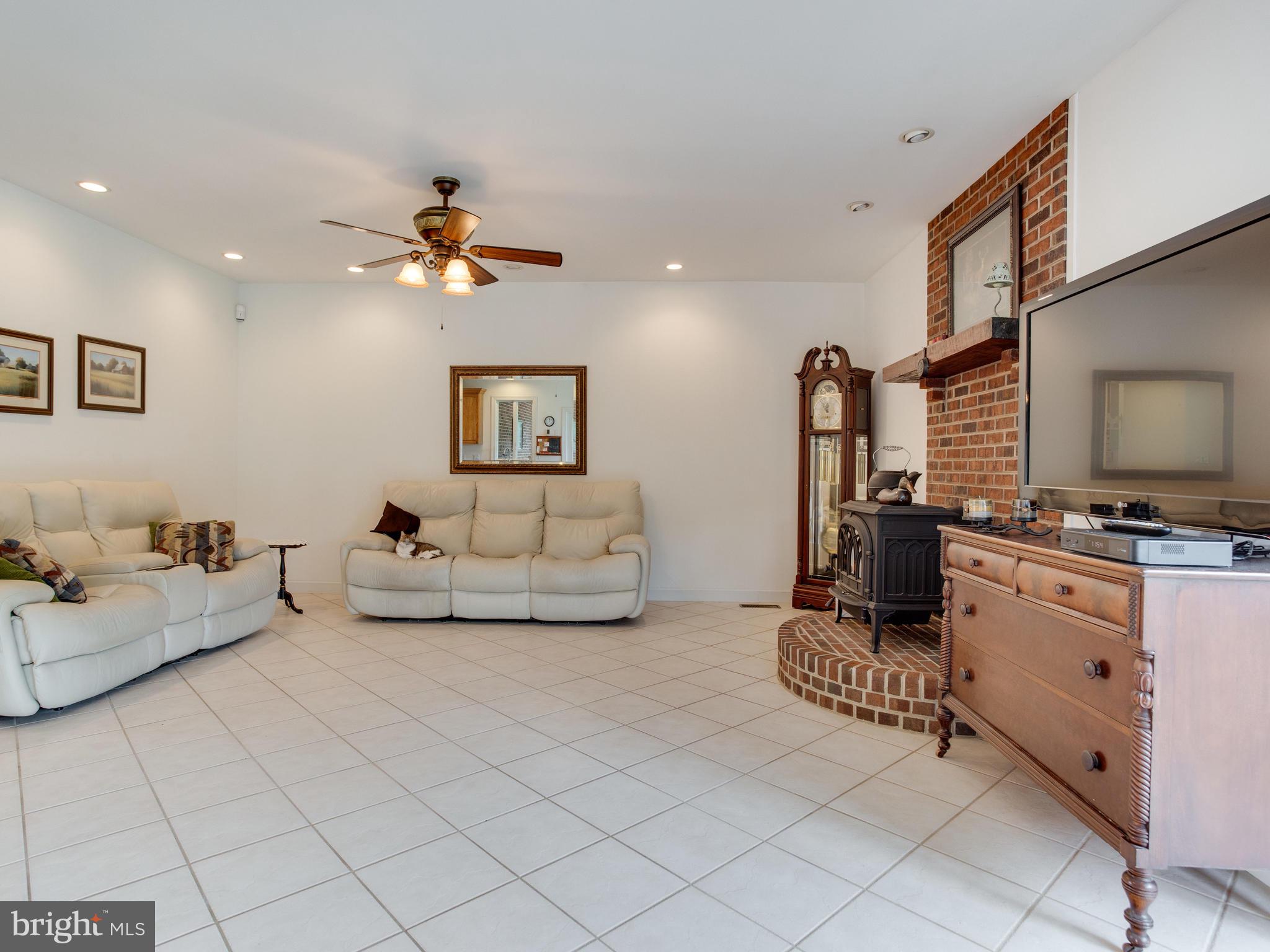 5970 Little Road Lothian, MD 20711 - Photo 12 of 60 Tall Ceilings, Recessed Lighting and Wood Stove!
