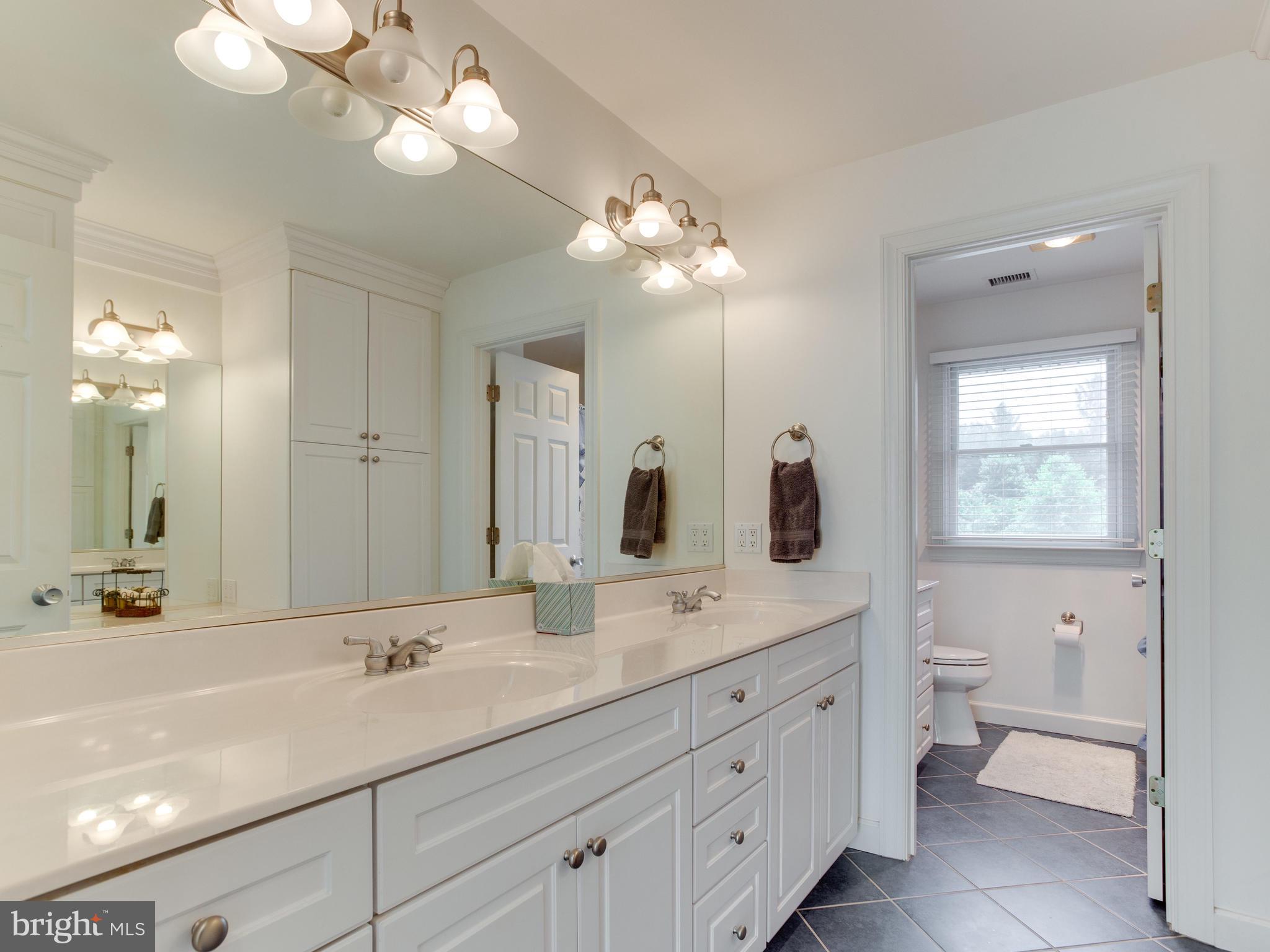 5970 Little Road Lothian, MD 20711 - Photo 32 of 60 2nd Floor Bath, with double sinks, shower, vanity
