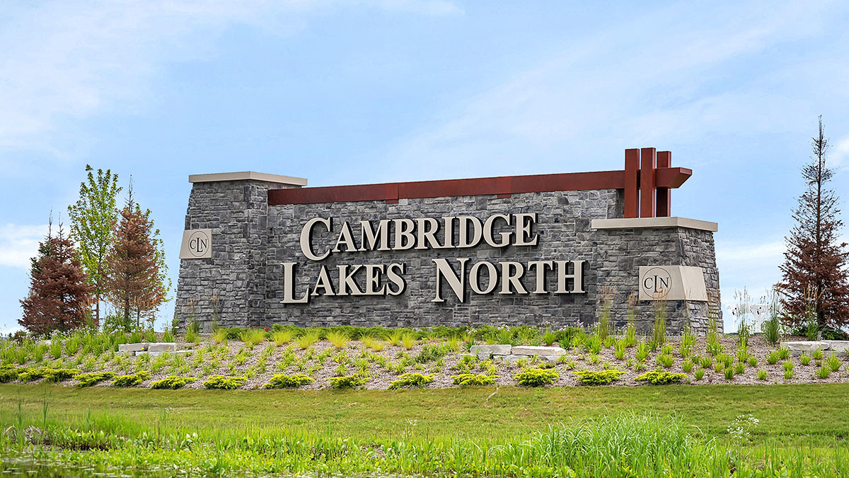 2612 Camelback Drive Pingree Grove, IL 60140 - Photo 24 of 41 a street sign on the side of the building
