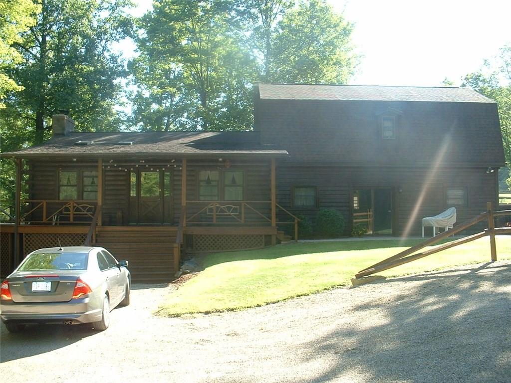 1383 Kauffman Road Indiana, PA 15701 - Photo 2 of 19 Beautiful 5 Bedroom Log Home on 5+ Acres