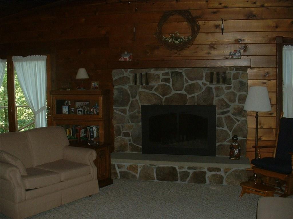1383 Kauffman Road Indiana, PA 15701 - Photo 7 of 19 Beautiful Stone Fire Place in Spacious Family Room