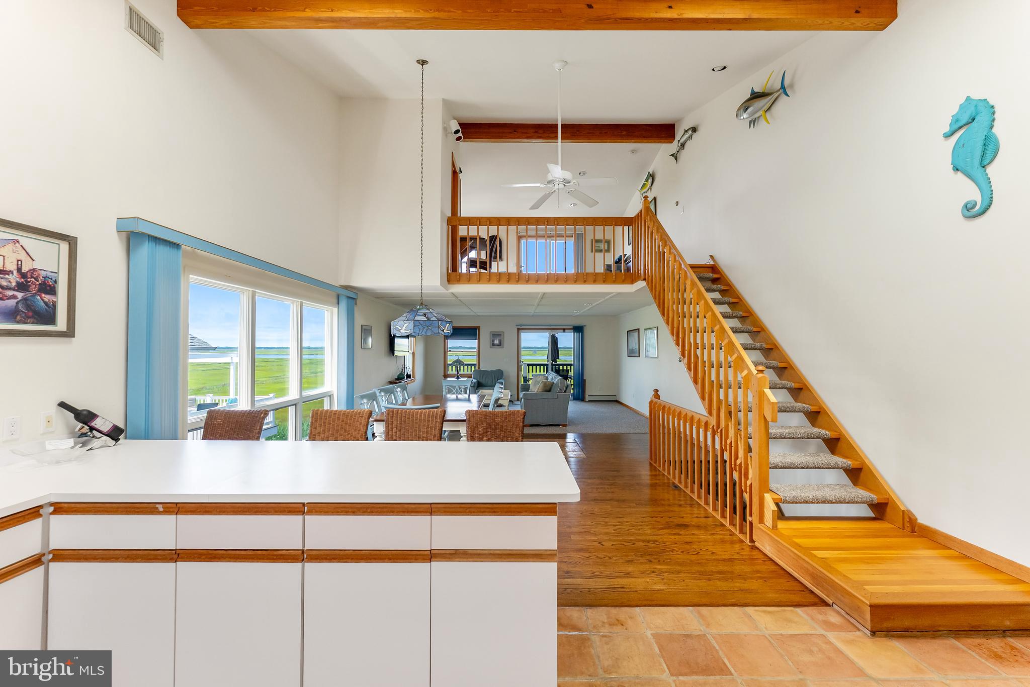 6500 Central Avenue, Unit SOUTH Sea Isle City, NJ 08243 - Photo 27 of 54 a view of living room with furniture and staircase