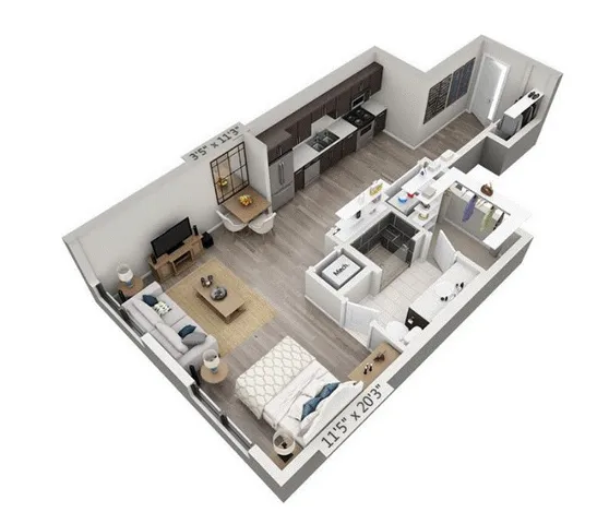 $1,953 | 3100 Kramer Lane, Unit 501, Austin, TX 78758