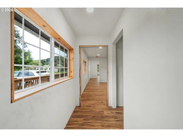 a room with a washer and dryer