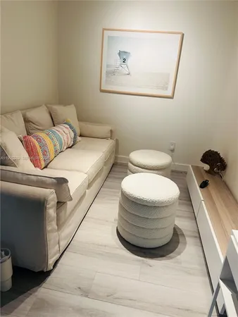 a close view of closet