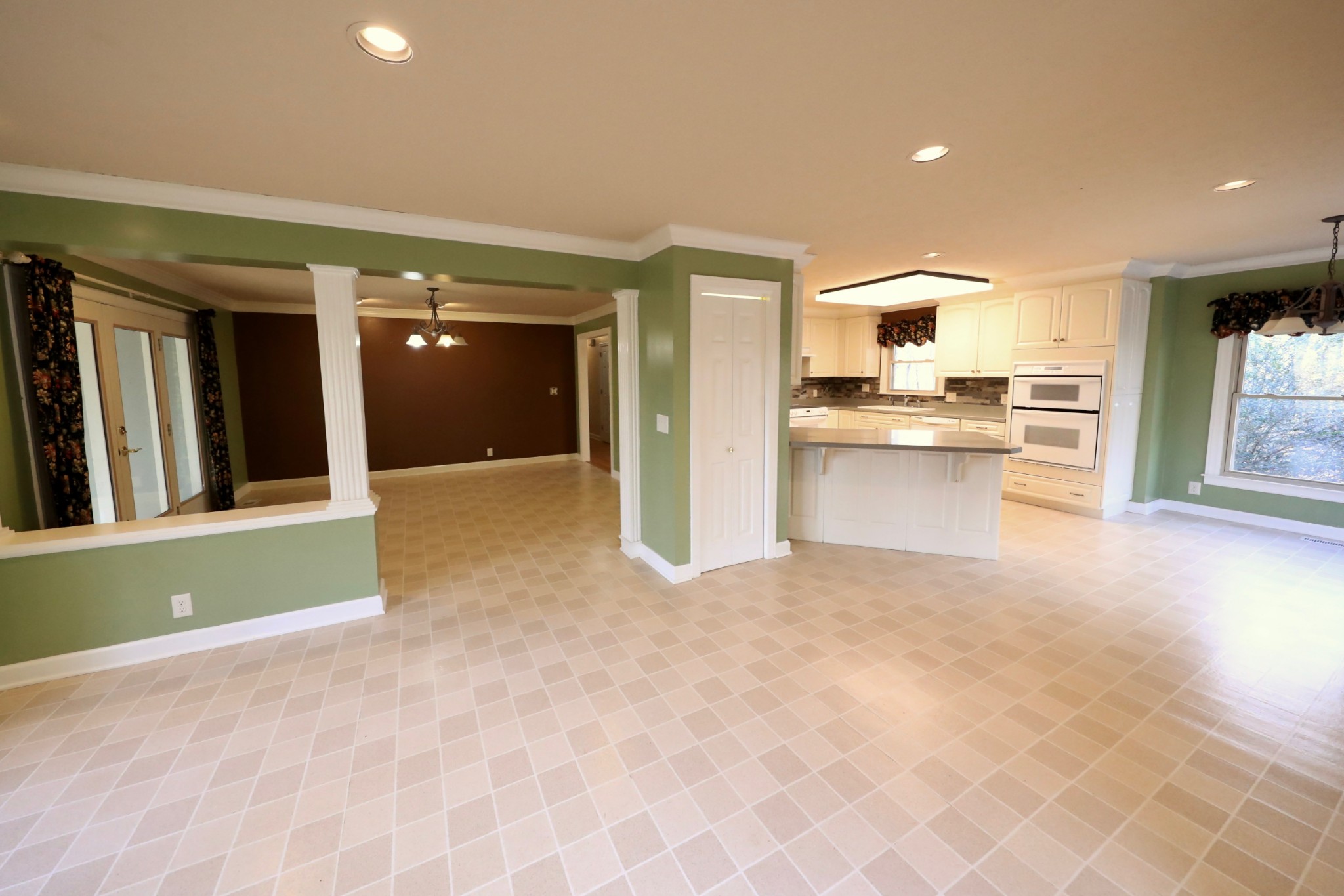 6982 New Chapel Road Springfield, TN 37172 - Photo 9 of 32 a view of a kitchen with a sink and cabinets