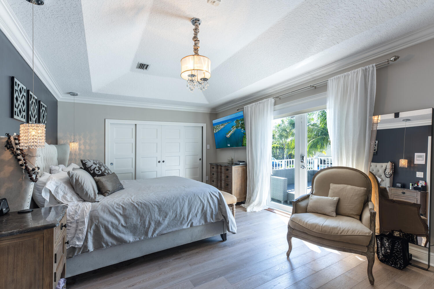 916 Dolphin Drive Jupiter, FL 33458 - Photo 17 of 64 2nd Floor Master Bedroom