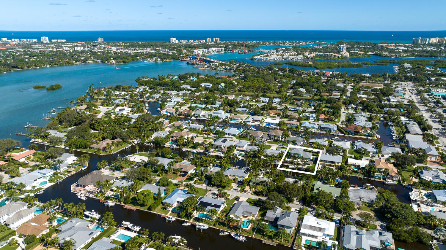 916 Dolphin Drive Jupiter, FL 33458 - Photo 43 of 64 Aerial