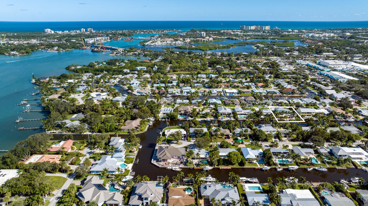 916 Dolphin Drive Jupiter, FL 33458 - Photo 44 of 64 Aerial