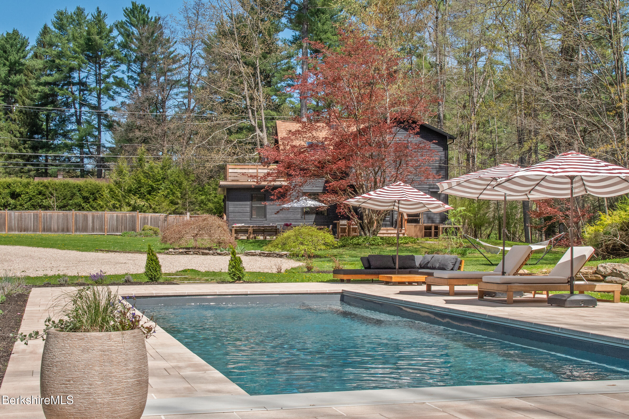 246 County Road Sheffield, MA 01257 - Photo 3 of 59 a view of a swimming pool with a patio