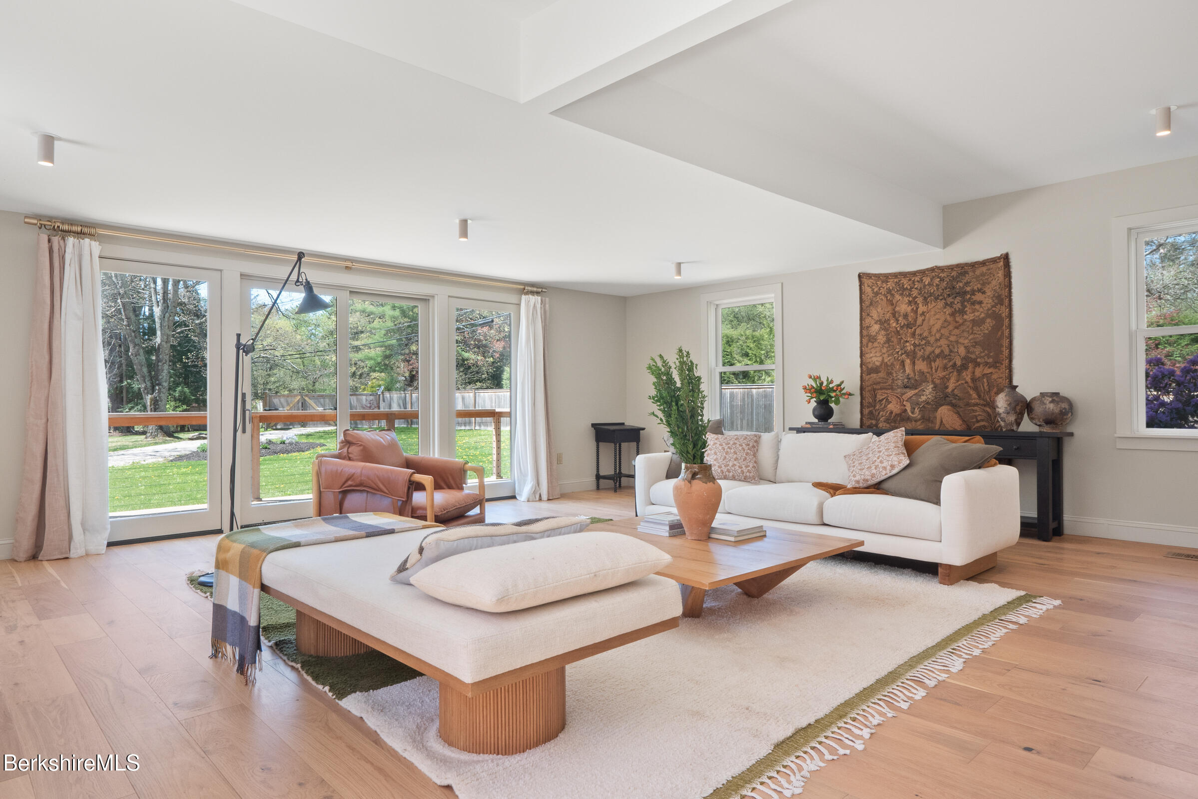 246 County Road Sheffield, MA 01257 - Photo 36 of 59 a living room with furniture and a large window