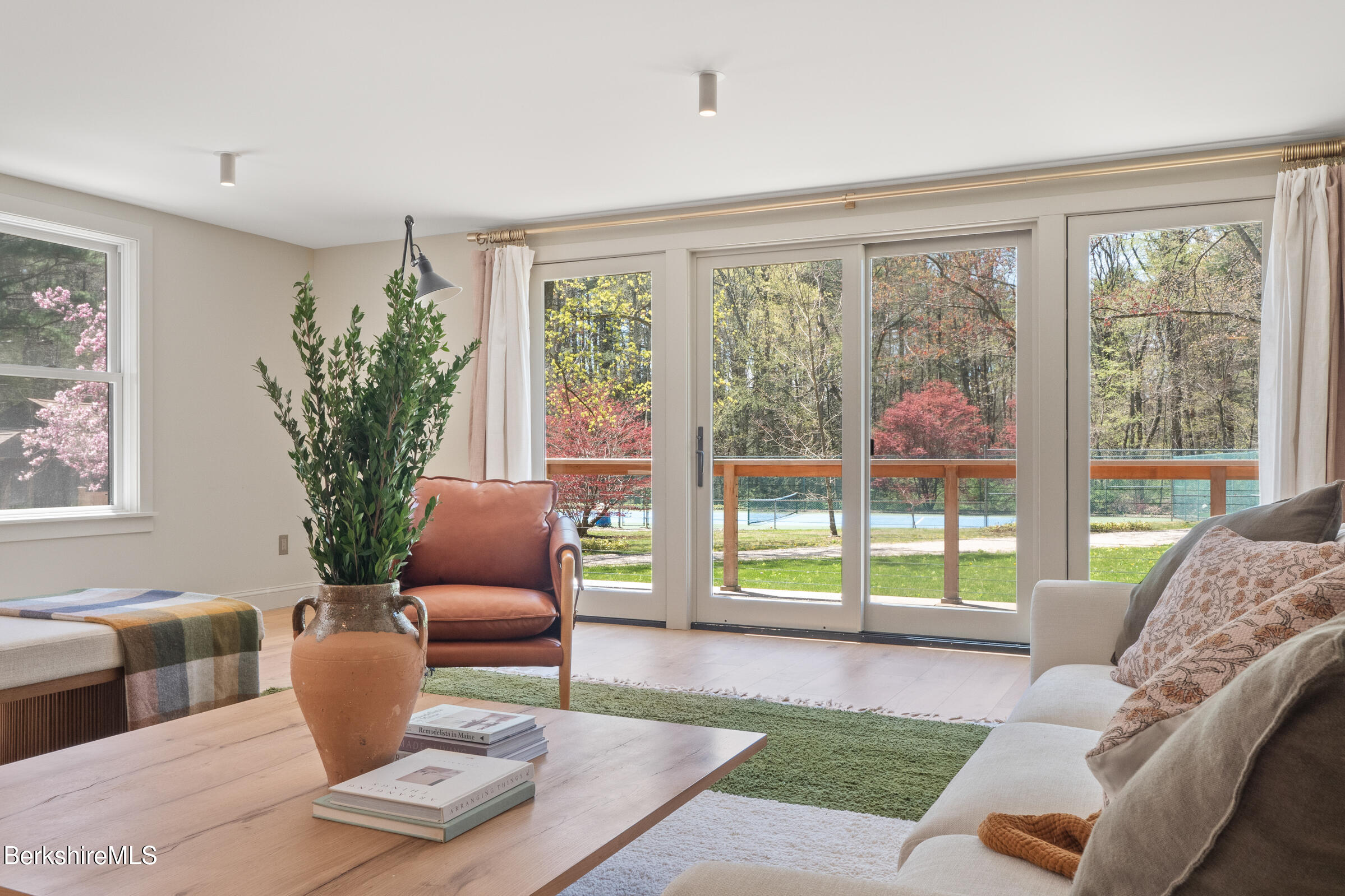 246 County Road Sheffield, MA 01257 - Photo 37 of 59 a living room with furniture and a large window