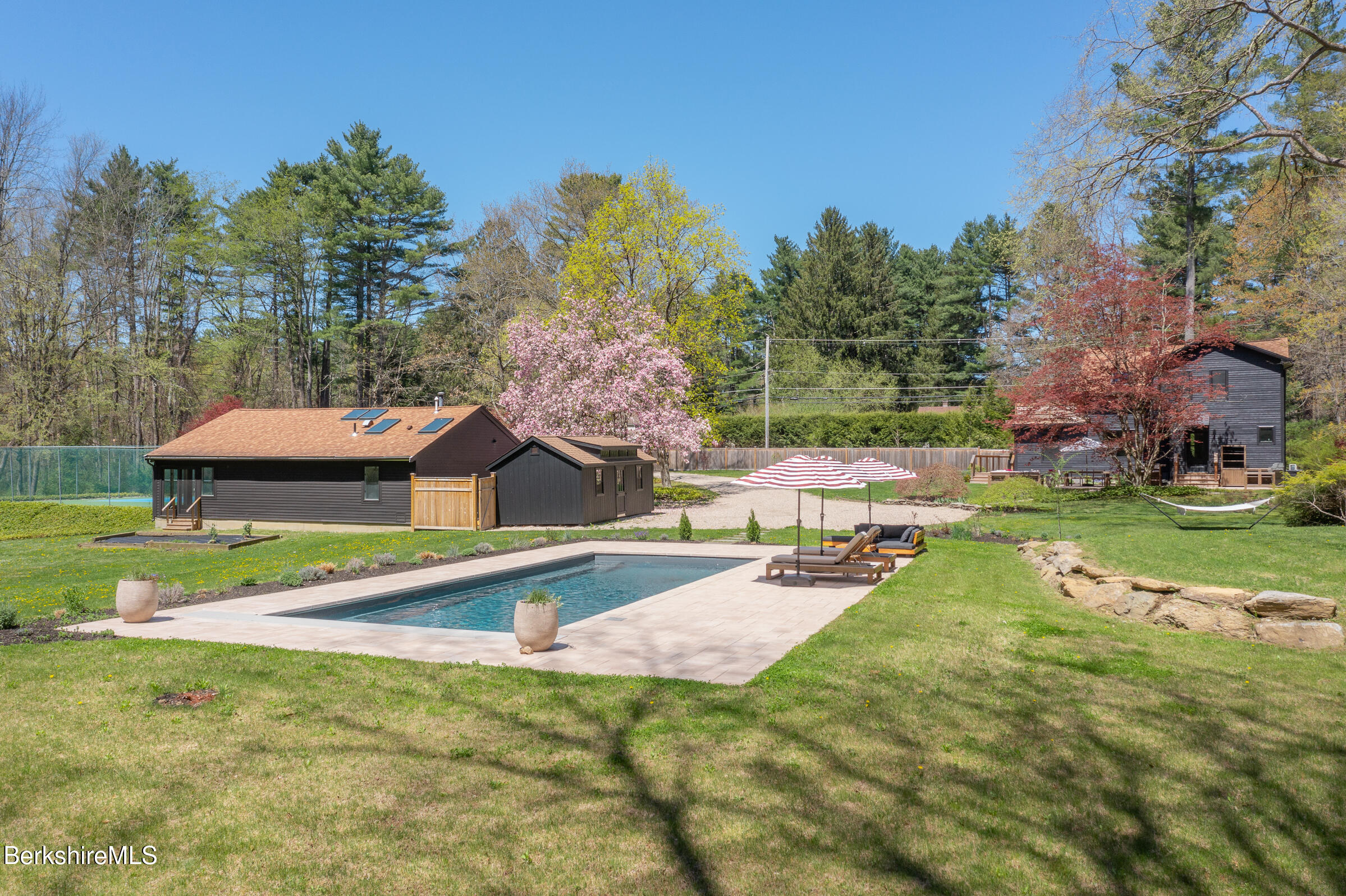 246 County Road Sheffield, MA 01257 - Photo 58 of 59 VIEW FROM THE REAR OF THE PROPERTY