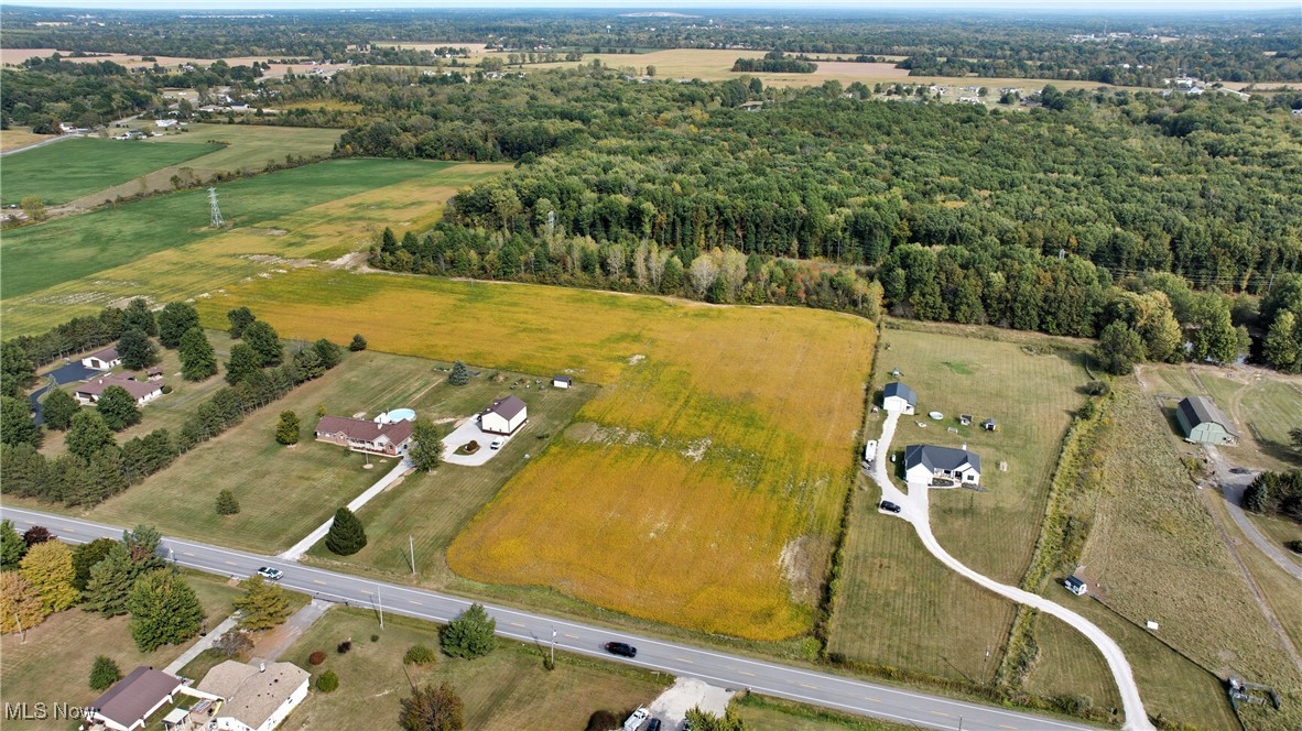 Baumhart Road Oberlin, OH 44074 - Photo 6 of 11 Aerial view of property and surrounding area with rural landscape