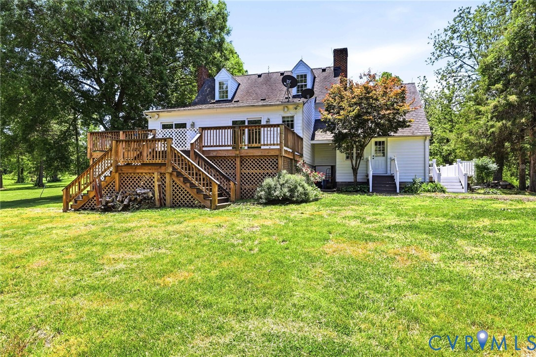 3355 Duke Road Powhatan, VA 23139 - Photo 47 of 67 front view of a house with a big yard