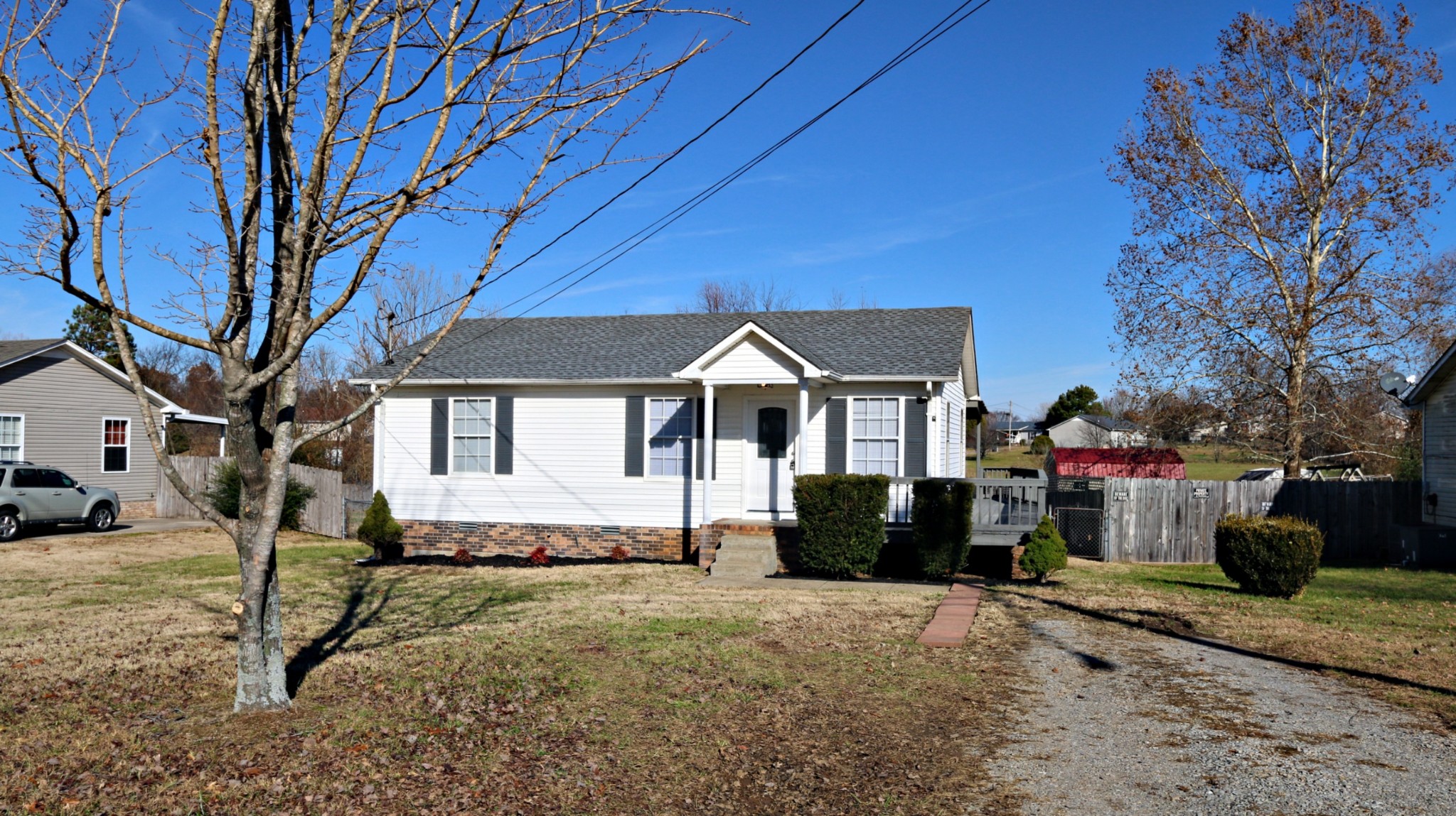 260 Hugh Hunter Road Oak Grove, KY 42262 - Photo 29 of 30 a front view of a house with a yard