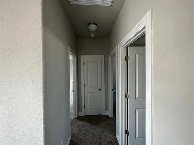 an empty room with window