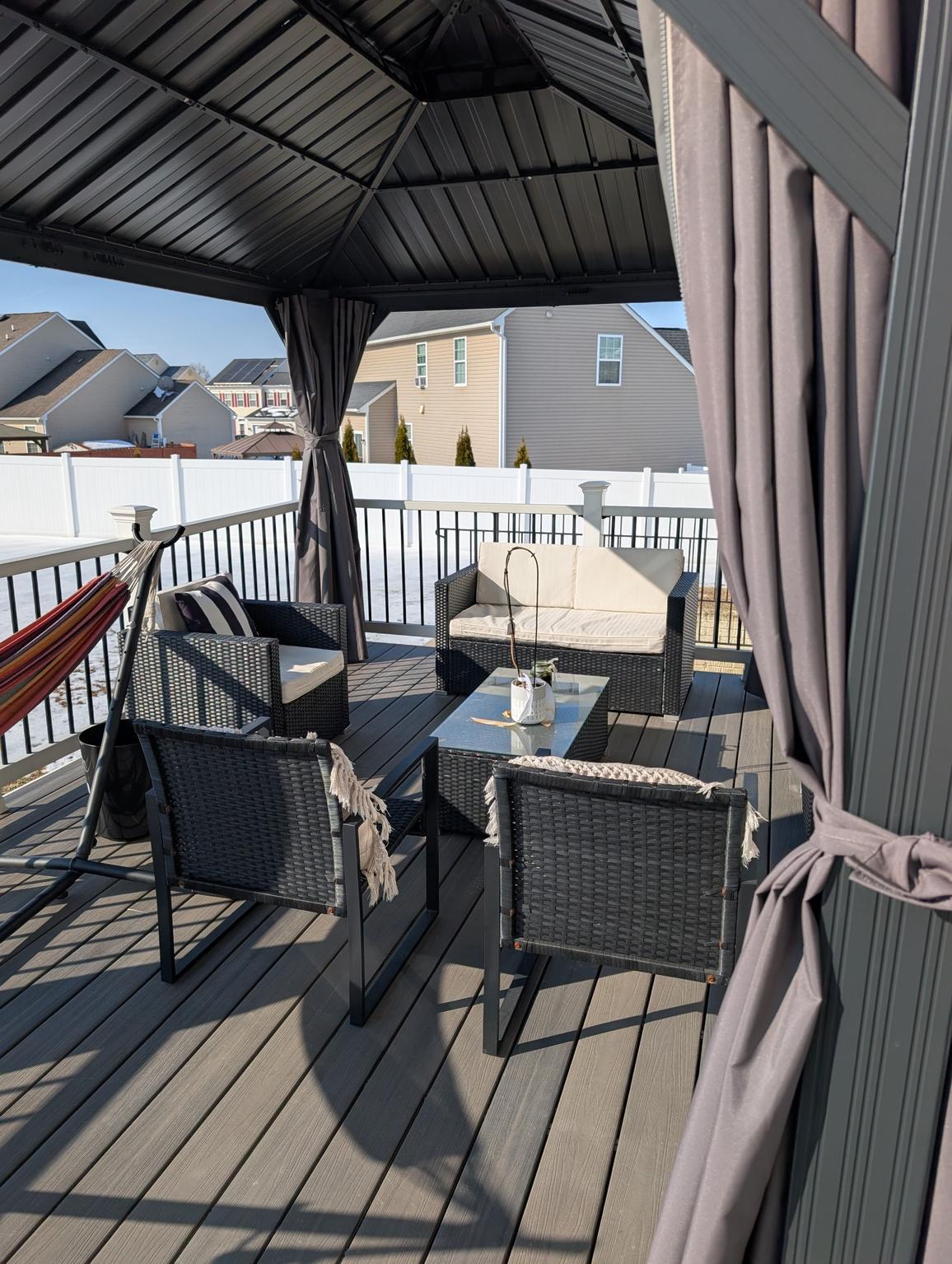 13944 Seneca Ridge Drive Hagerstown, MD 21740 - Photo 41 of 41 Spacious rear deck with huge fenced-in back yard.