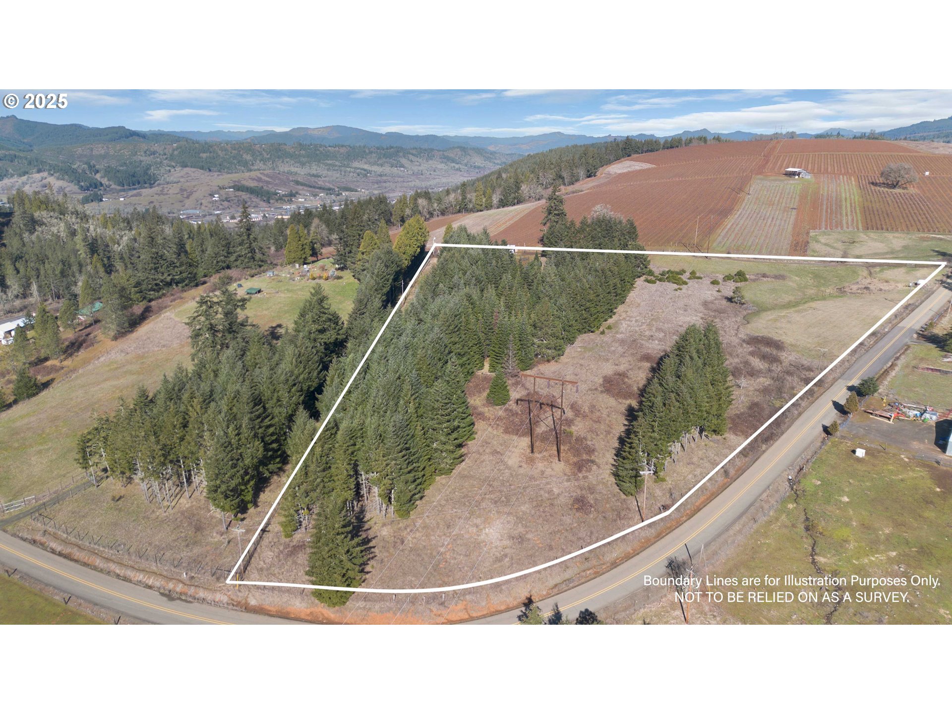 504 Red Hill Road Yoncalla, OR 97499 - Photo 3 of 20 Approximate Property Lines