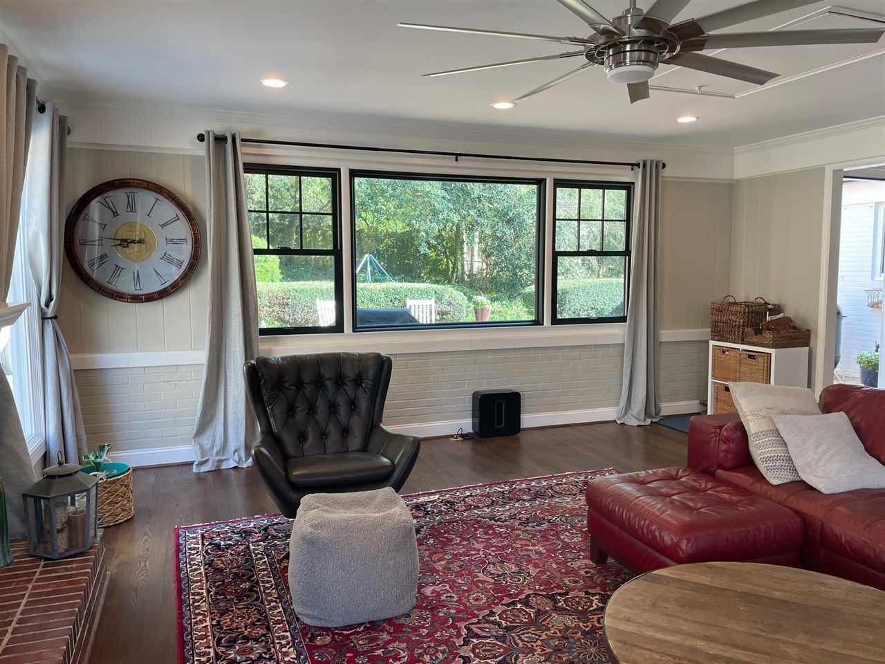 3613 Hathaway Road Durham, NC 27707 - Photo 12 of 24 a living room with furniture and a large window