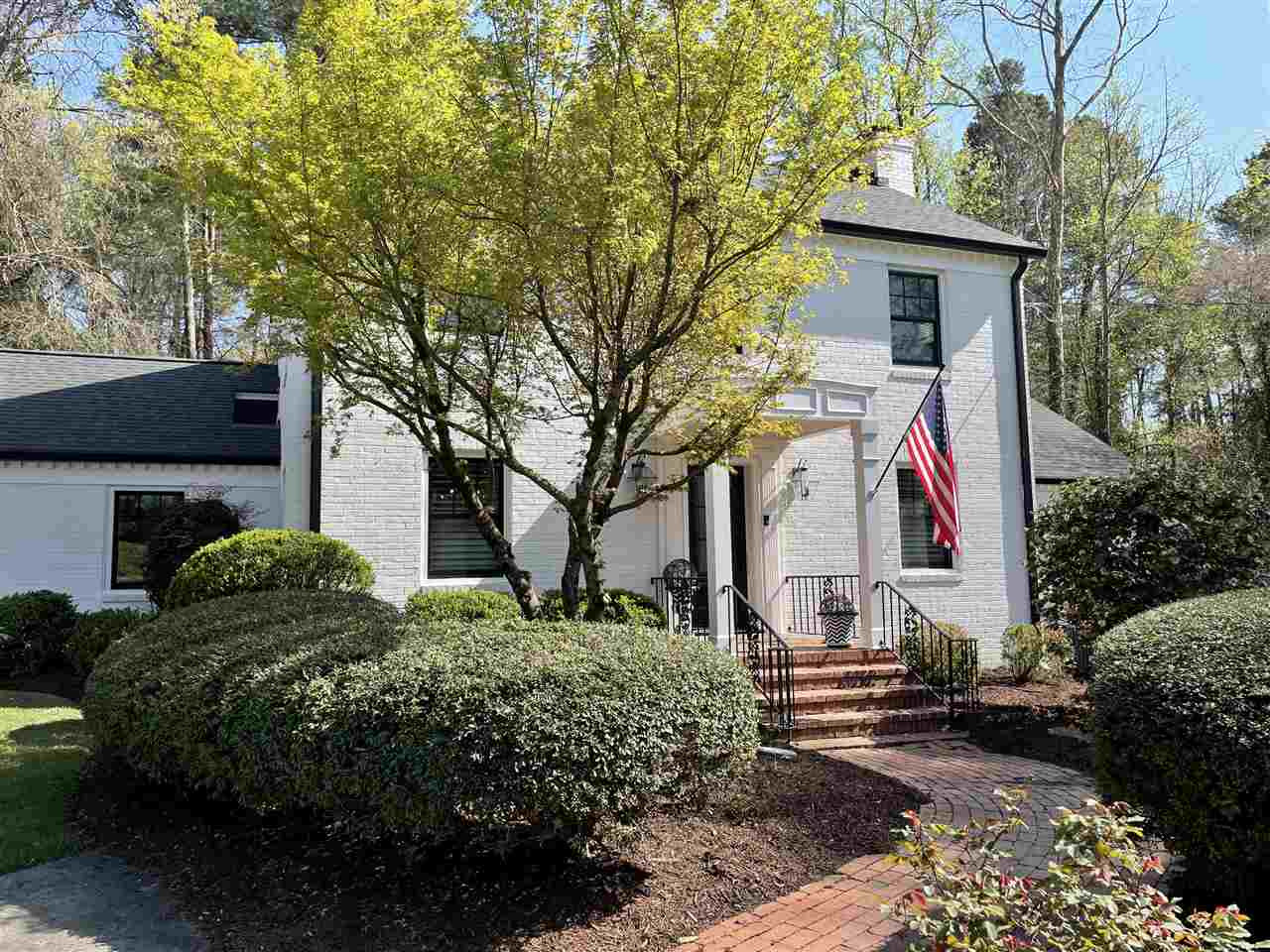 3613 Hathaway Road Durham, NC 27707 - Photo 3 of 24 a front view of a house with garden