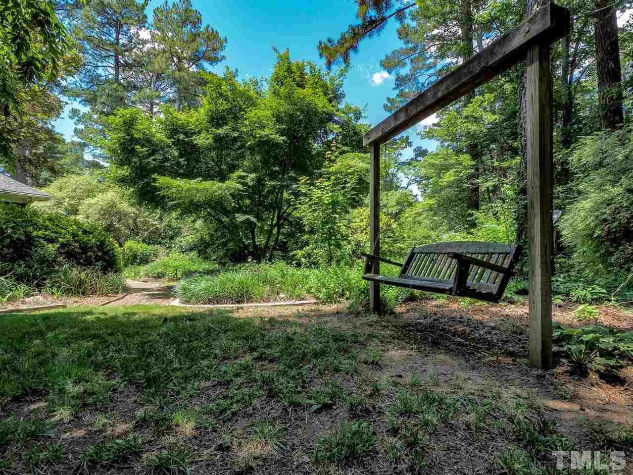 6412 Brandywine Road Raleigh, NC 27607 - Photo 25 of 25 a view of outdoor space and garden