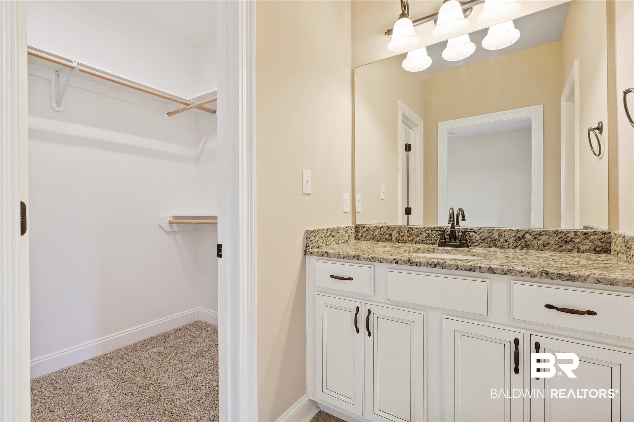 423 Breckin Drive Fairhope, AL 36532 - Photo 19 of 31 Vanity & closet for bedroom 2