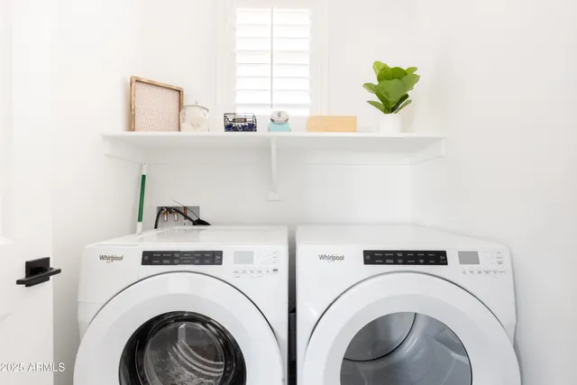 a view of a store room with cabinets
