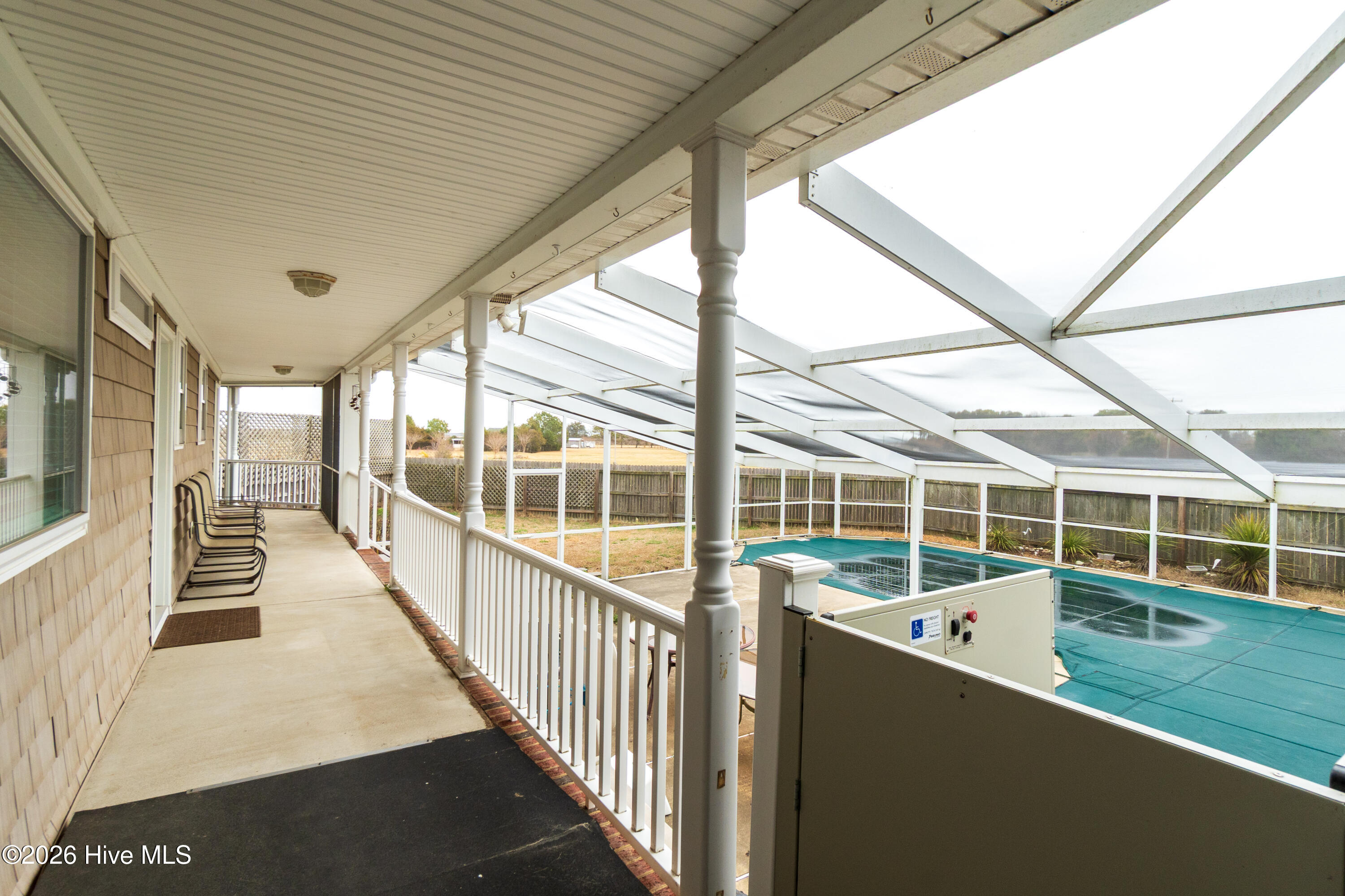 337 Woodleigh Road Knotts Island, NC 27950 - Photo 40 of 75 Entry to Heated Pool Handicap Accessible