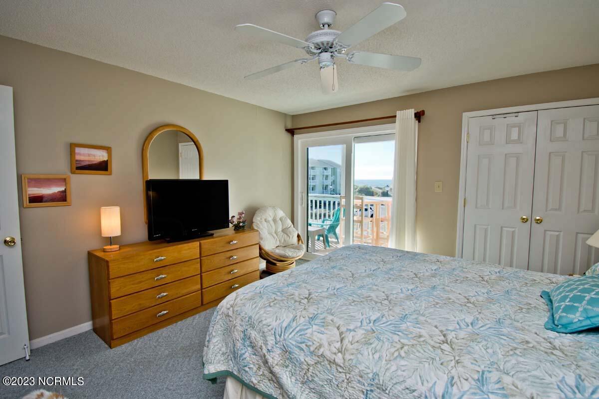 9201 Coast Guard Road, Unit B203 Emerald Isle, NC 28594 - Photo 9 of 37 ocean view from master bed