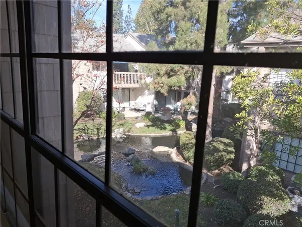 a view of a from a window