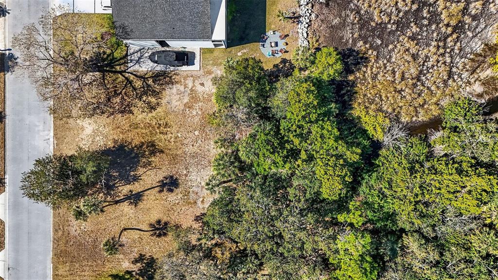 7657 Gulf Way Hudson, FL 34667 - Photo 3 of 14 a backyard of a house with lots of green space