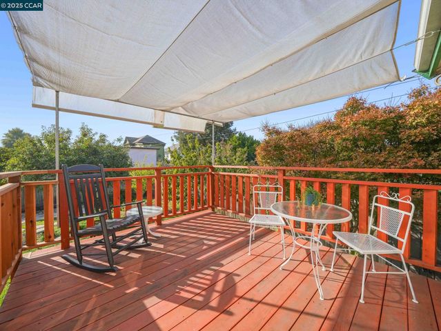 a view of a door and a window